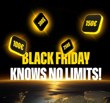 Black friday knows no limits!