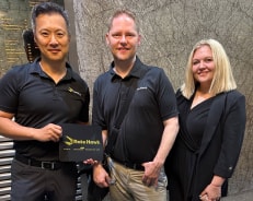 Daniel rewards employees.